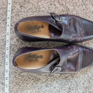 Luxurious Dark Brown Leather Loafers by Roberto